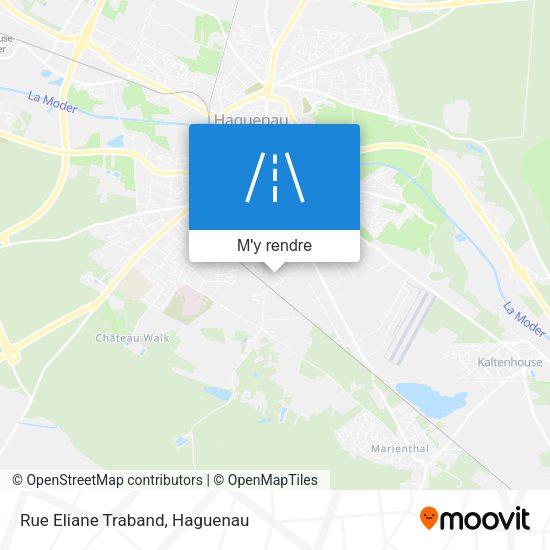 Rue Eliane Traband plan