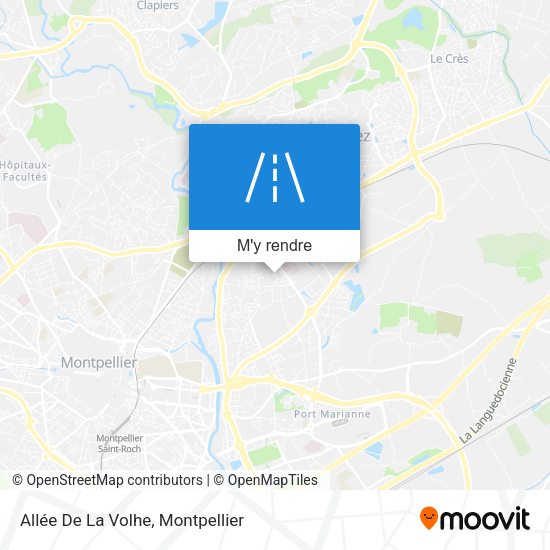 Allée De La Volhe plan