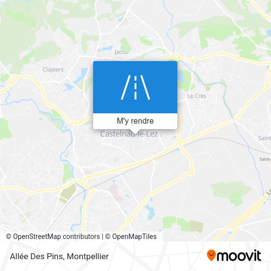 Allée Des Pins plan