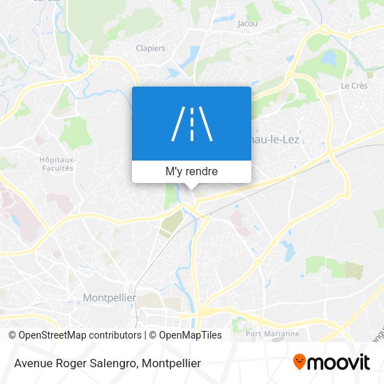 Avenue Roger Salengro plan