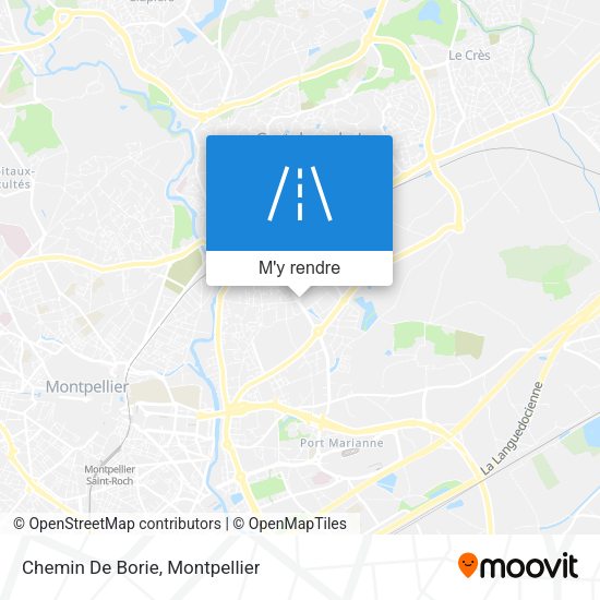 Chemin De Borie plan