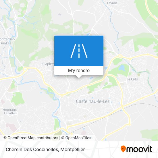 Chemin Des Coccinelles plan