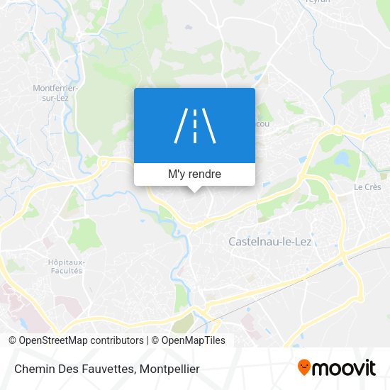 Chemin Des Fauvettes plan