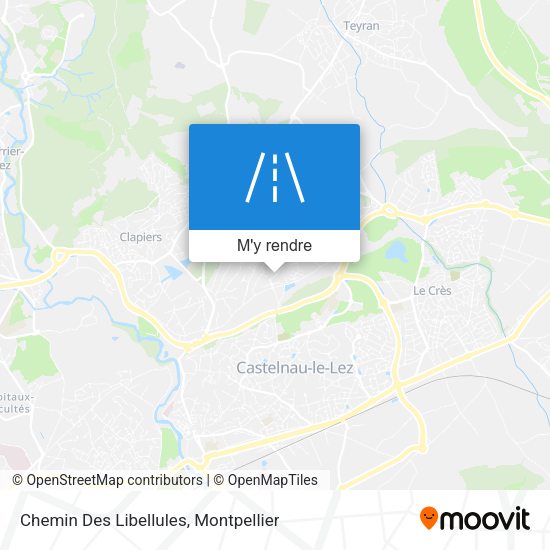 Chemin Des Libellules plan
