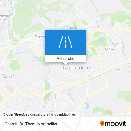 Chemin Du Thym plan