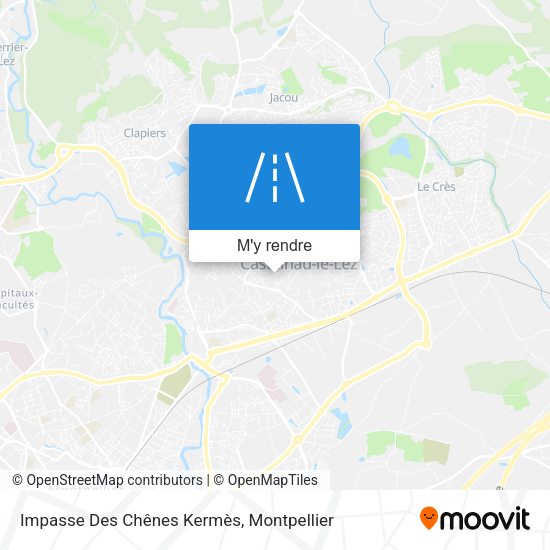 Impasse Des Chênes Kermès plan
