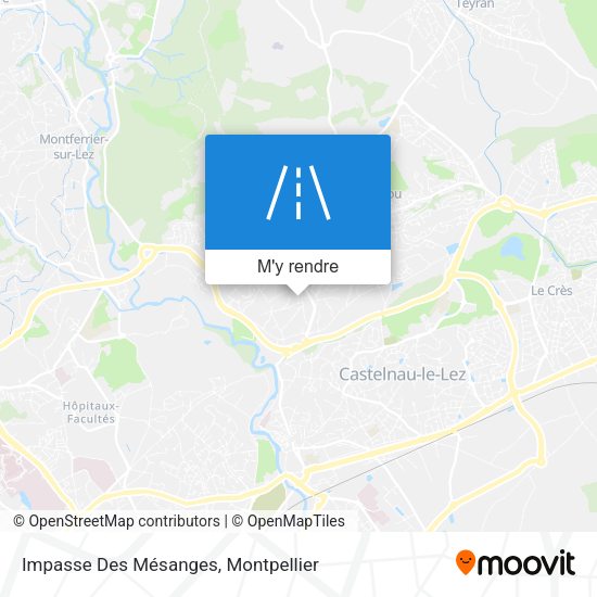 Impasse Des Mésanges plan