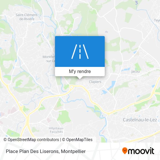 Place Plan Des Liserons plan