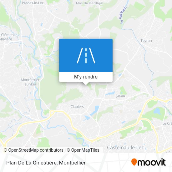 Plan De La Ginestière plan