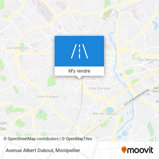 Avenue Albert Dubout plan