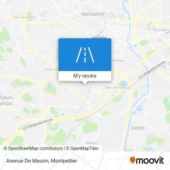 Avenue De Maurin plan