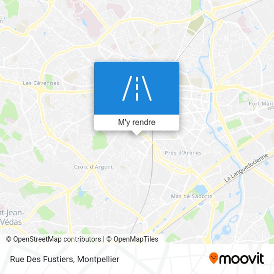 Rue Des Fustiers plan