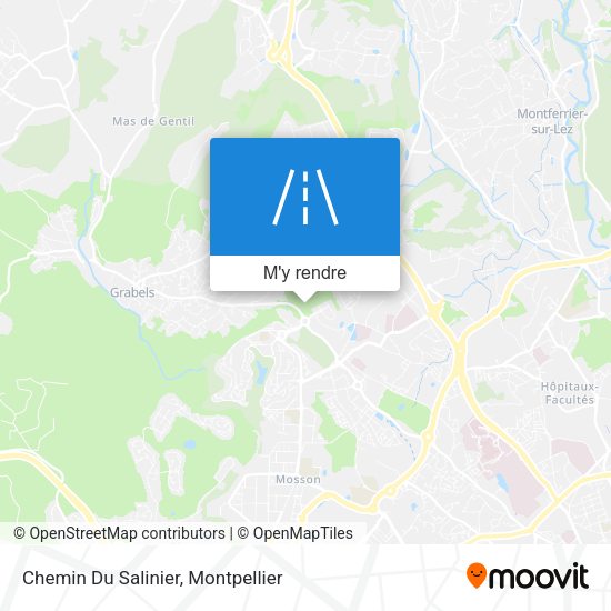 Chemin Du Salinier plan