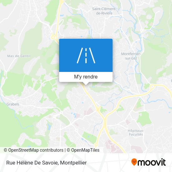 Rue Hélène De Savoie plan
