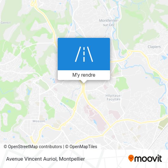 Avenue Vincent Auriol plan