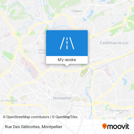 Rue Des Gélinottes plan