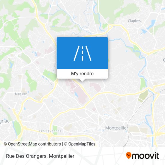 Rue Des Orangers plan