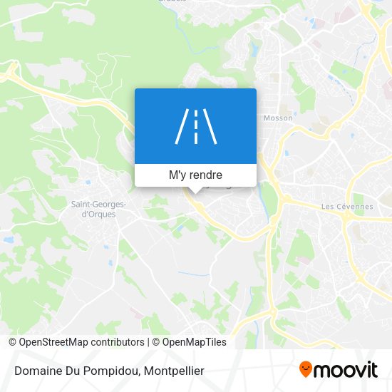 Domaine Du Pompidou plan