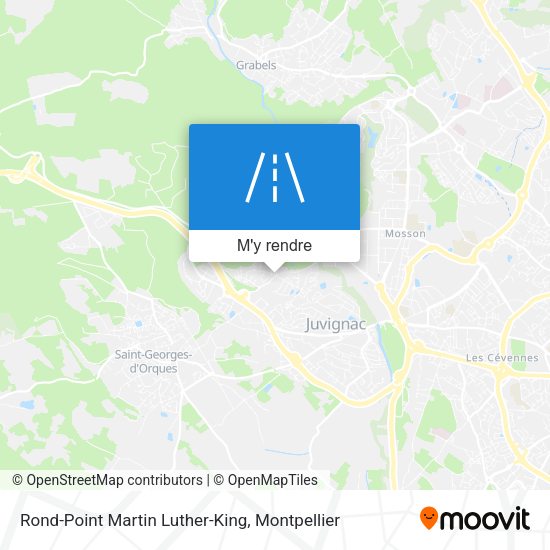Rond-Point Martin Luther-King plan