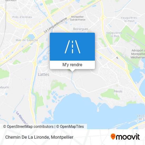 Chemin De La Lironde plan