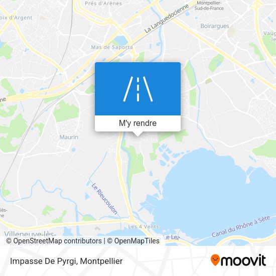 Impasse De Pyrgi plan