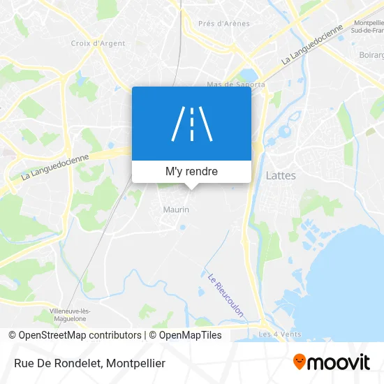 Rue De Rondelet plan