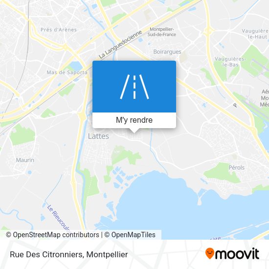 Rue Des Citronniers plan