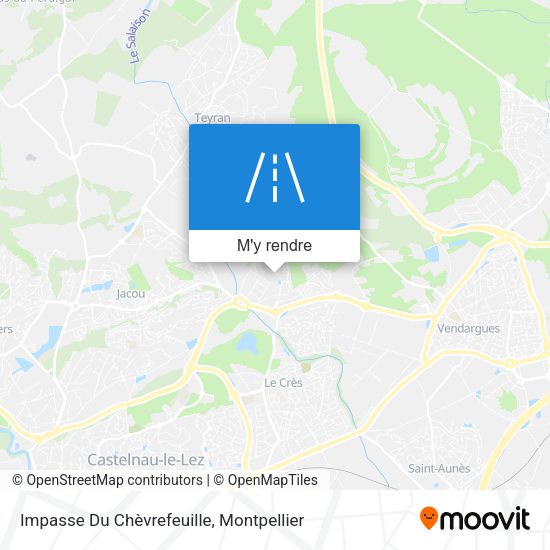 Impasse Du Chèvrefeuille plan