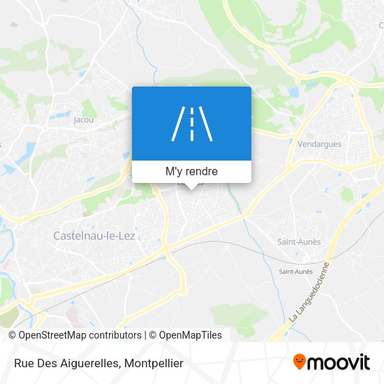 Rue Des Aiguerelles plan
