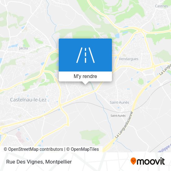 Rue Des Vignes plan