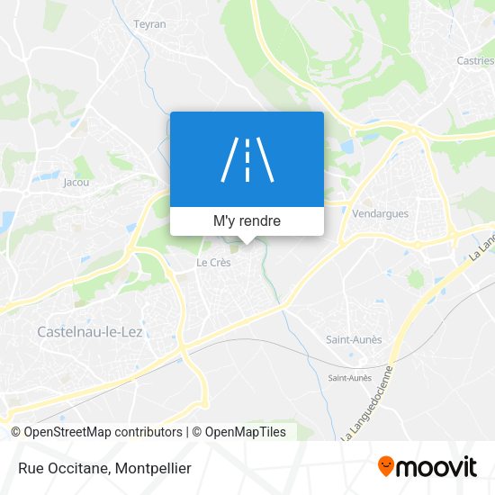 Rue Occitane plan