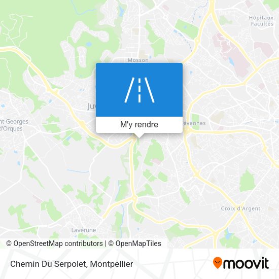 Chemin Du Serpolet plan