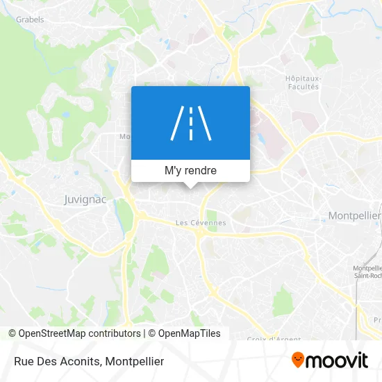 Rue Des Aconits plan