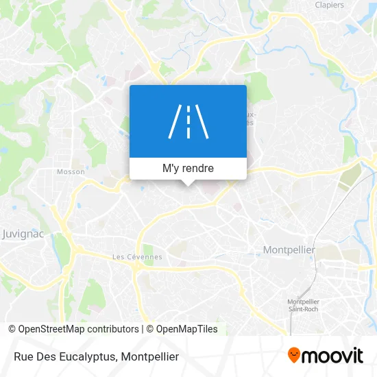 Rue Des Eucalyptus plan