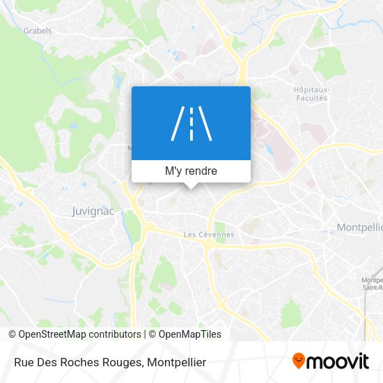 Rue Des Roches Rouges plan