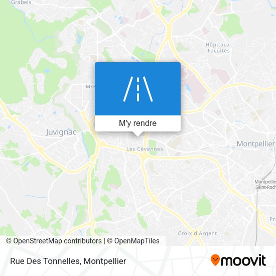 Rue Des Tonnelles plan