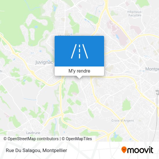 Rue Du Salagou plan