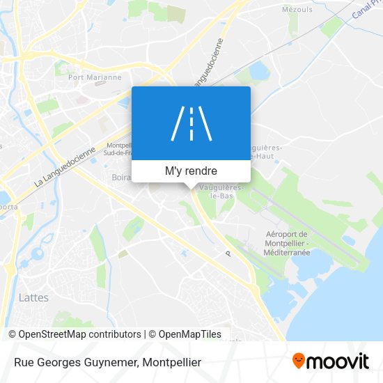 Rue Georges Guynemer plan