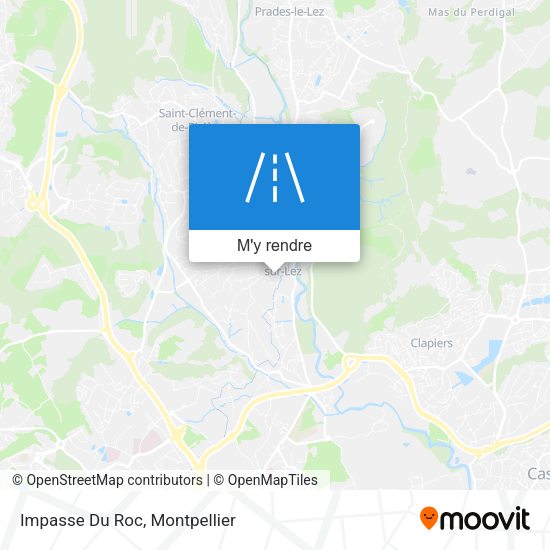 Impasse Du Roc plan