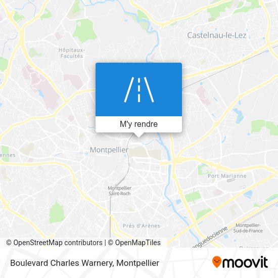 Boulevard Charles Warnery plan