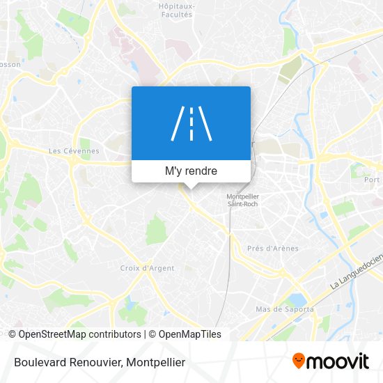 Boulevard Renouvier plan