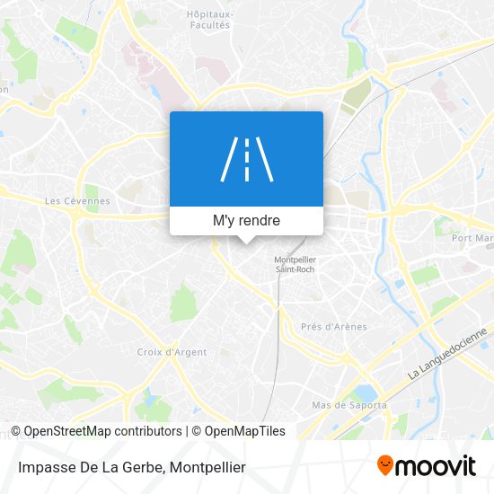 Impasse De La Gerbe plan
