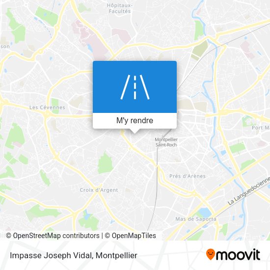 Impasse Joseph Vidal plan