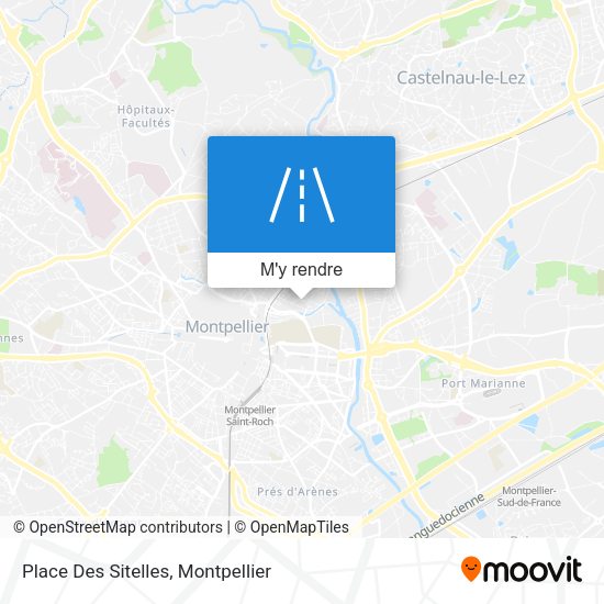 Place Des Sitelles plan