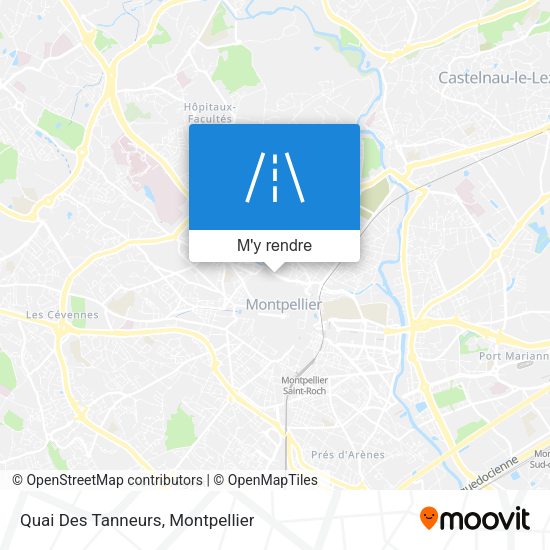 Quai Des Tanneurs plan