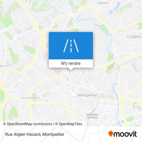 Rue Atgier Hazard plan