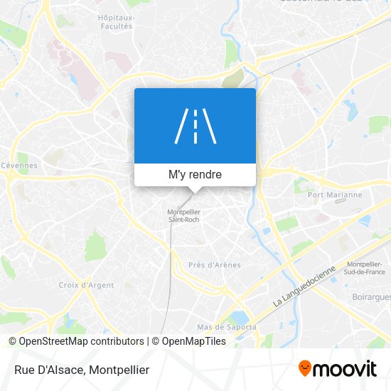 Rue D'Alsace plan