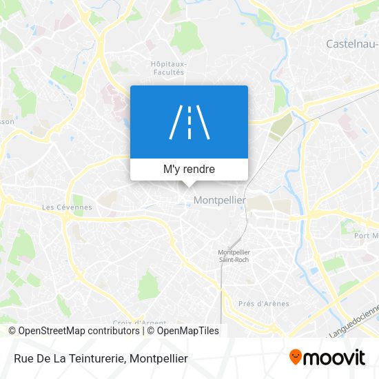 Rue De La Teinturerie plan