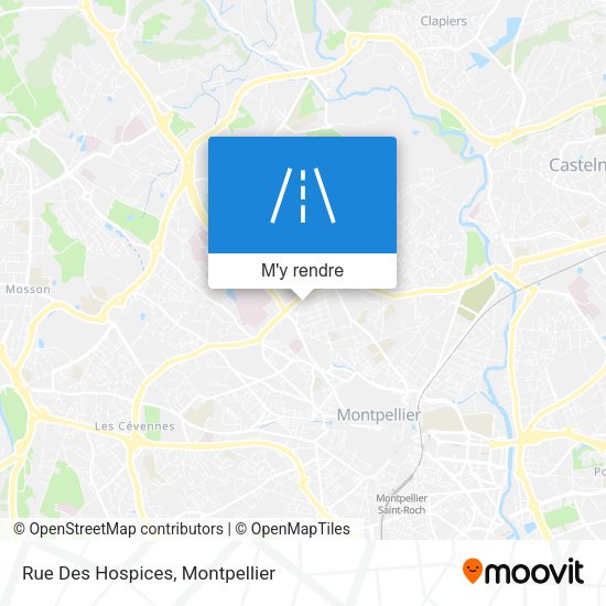 Rue Des Hospices plan