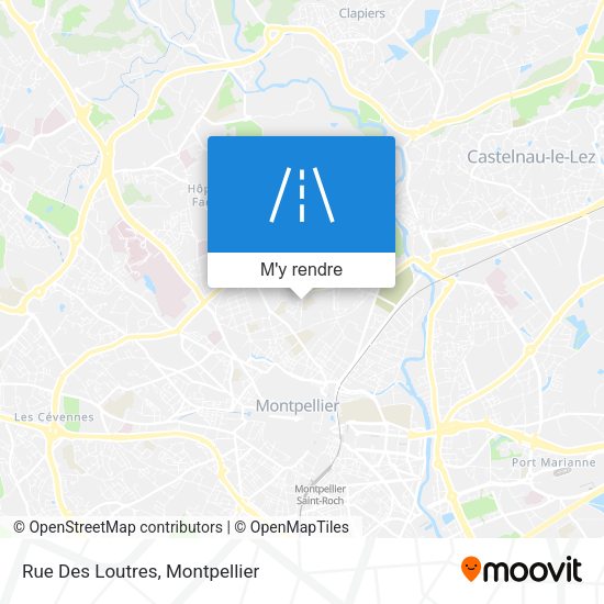 Rue Des Loutres plan